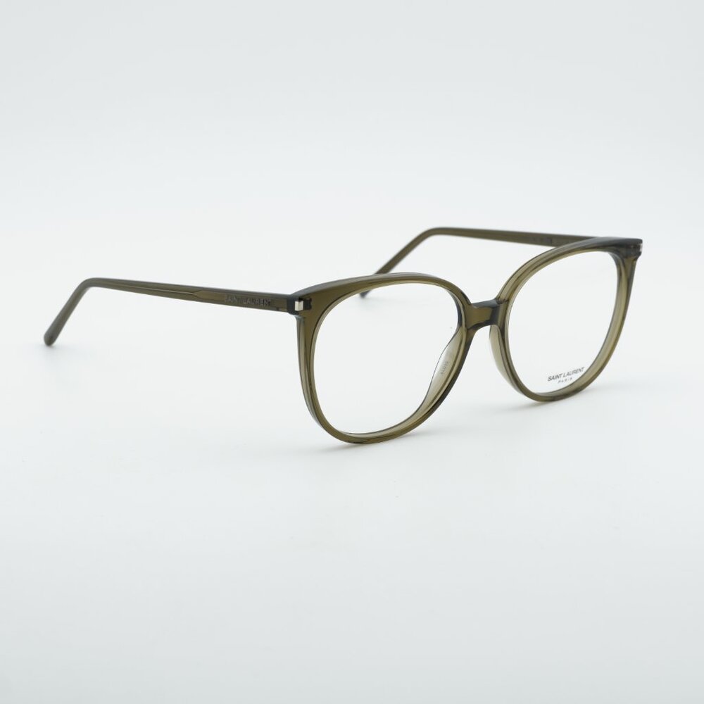 Saint Laurent SL39 006 Round Eyeglasses Green 54mm Frame - Picture 4 of 11